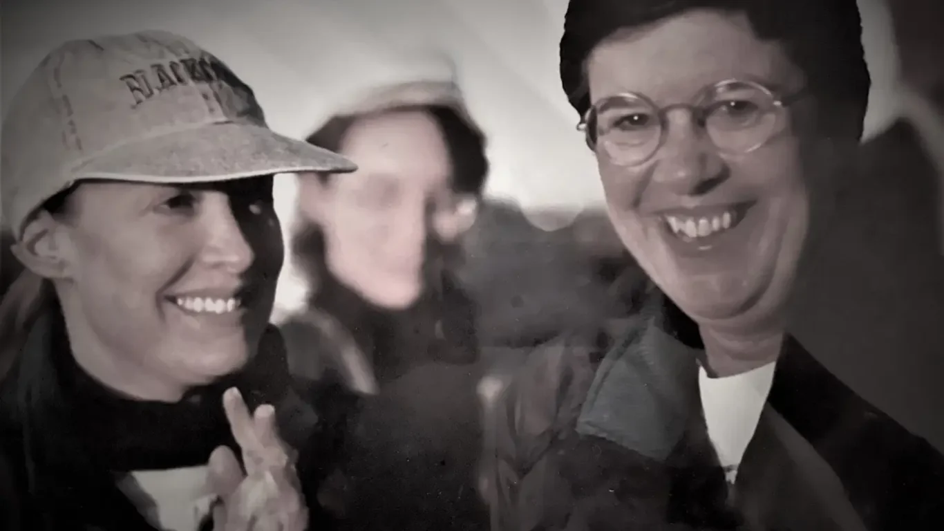 Mom and me at the Reno Balloon Races, 1998